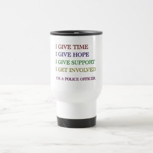 Taza De Viaje Soy oficial de policía