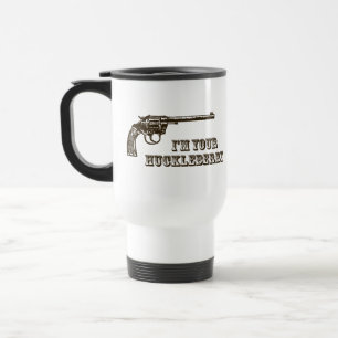 Taza De Viaje Soy su arma occidental del arándano