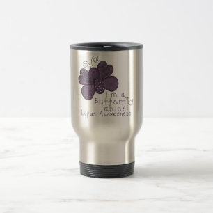 Taza De Viaje Soy un polluelo de la mariposa