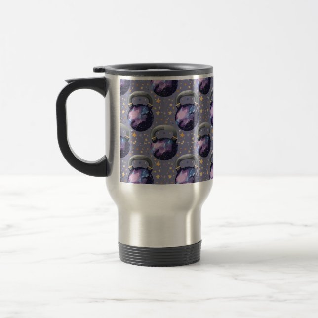 Taza De Viaje Space Galaxy Kettlebell (Izquierda)