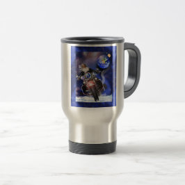 Taza De Viaje Space Galaxy Travel Mug Harley Davidson