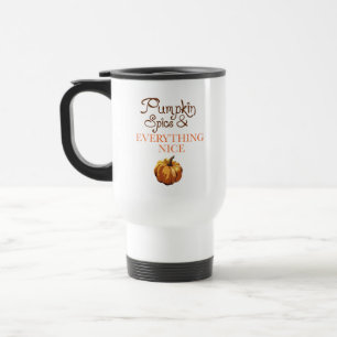 Taza De Viaje Spice de calabaza y todo lo bueno del café de otoñ