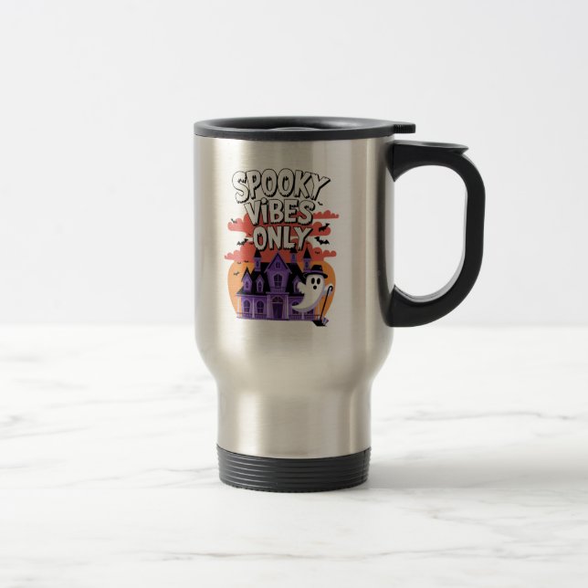 Taza De Viaje Spooky Season Quotes (Derecha)