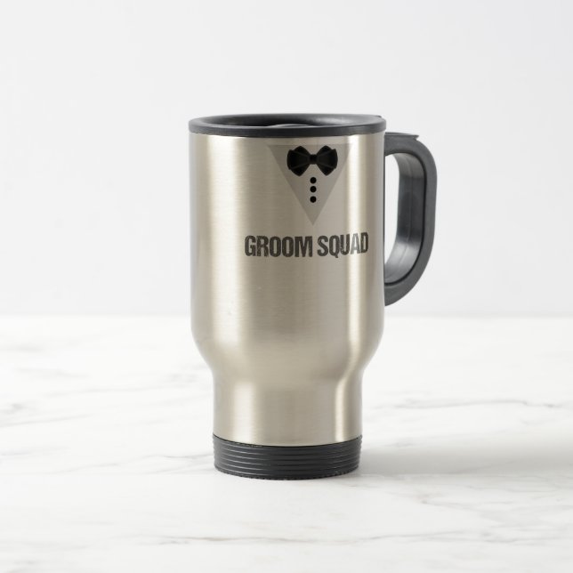 Taza De Viaje Squad del Novio (Anverso derecho)