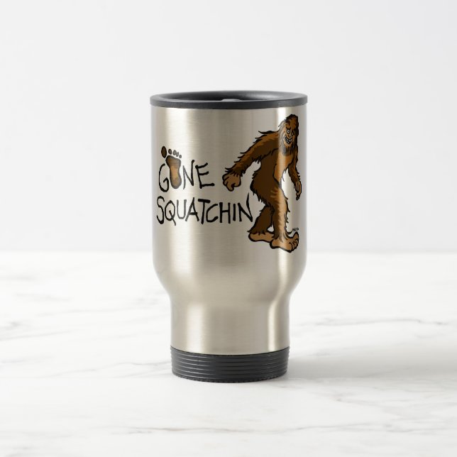 Taza De Viaje Squatchin ido (Centro)