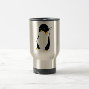 Taza De Viaje Sr. Pengu Steel Mug