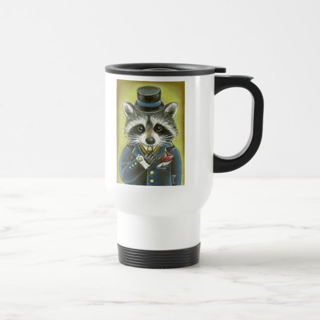 Taza De Viaje Sr. Raccoon (Derecha)