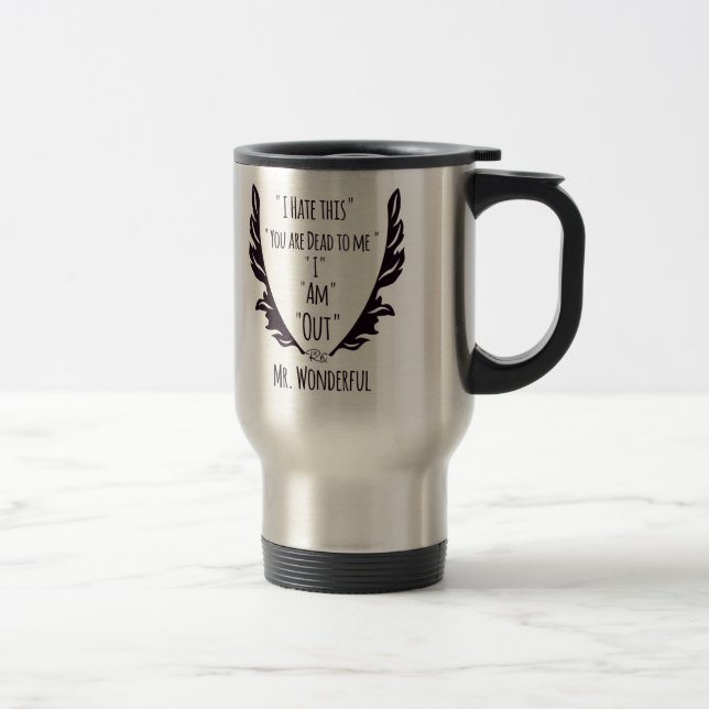 Taza De Viaje Sr. Wonderful de RightOn (Derecha)