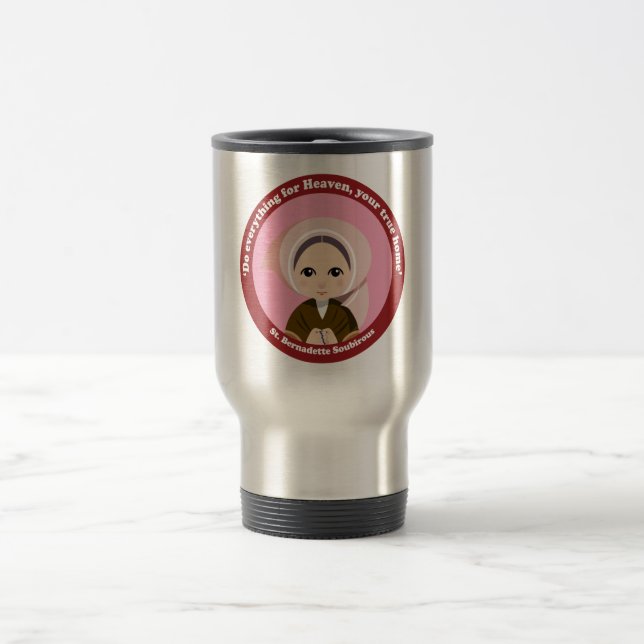 Taza De Viaje St. Bernadette Soubirous (Centro)