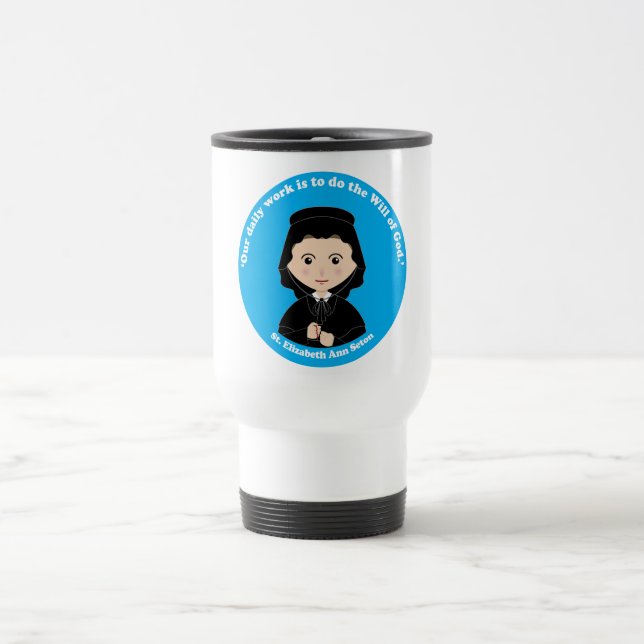 Taza De Viaje St. Elizabeth Ann Seton (Centro)
