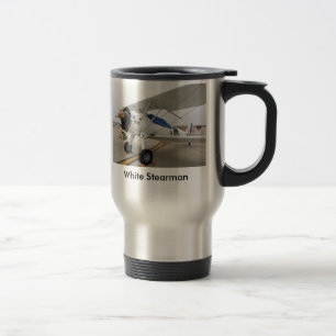 Taza De Viaje Stearman marino, Stearman blanco