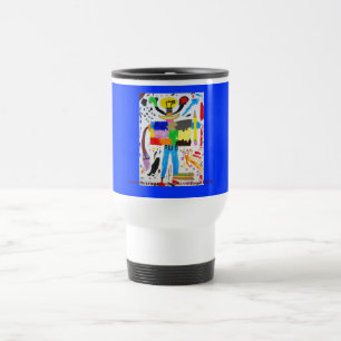 Taza De Viaje Stewart la amalgamación viva del reingreso del