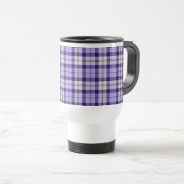 Taza De Viaje Strathclyde District Tartan Travel Mug