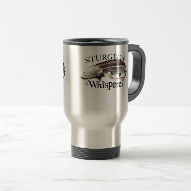 Taza De Viaje Sturgeon Whisperer (Anverso derecho)