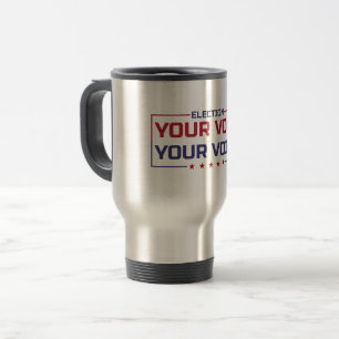Taza De Viaje Su fuente de color Vota tu voz