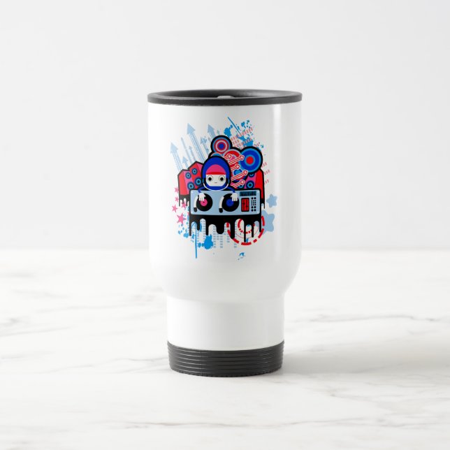 Taza De Viaje Su personalizado viaje de 15 onzas/taza del (Centro)
