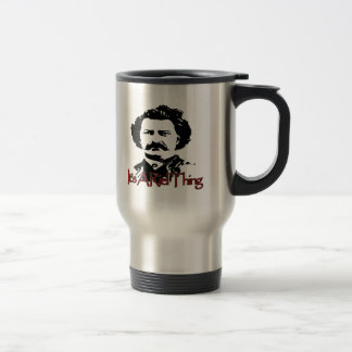 TAZA DE VIAJE SU UNA COSA DEL RIEL