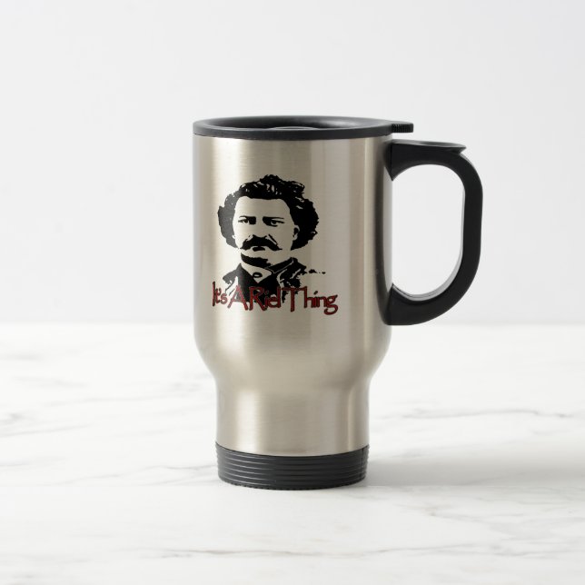 TAZA DE VIAJE SU UNA COSA DEL RIEL (Derecha)