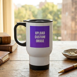 Taza De Viaje Subir 2 imagen personalizada - Agrega la tuya para