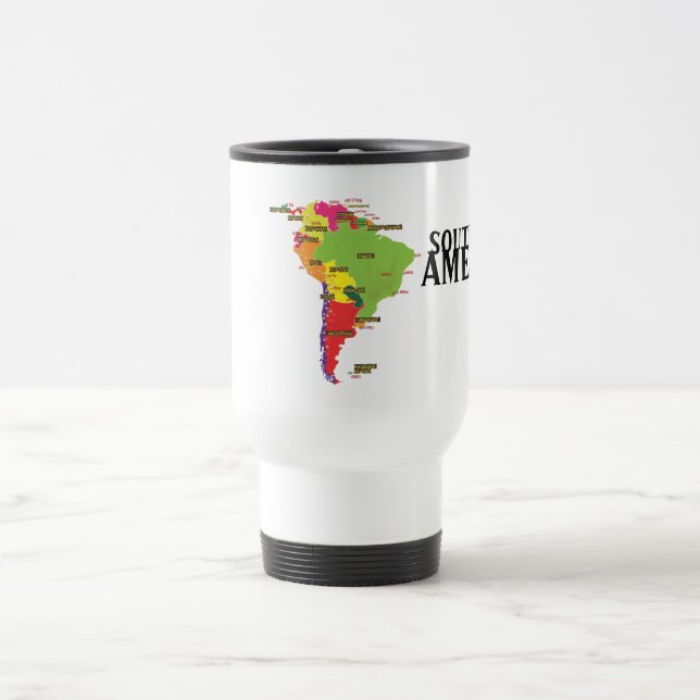 Taza De Viaje Sudamérica (Centro)