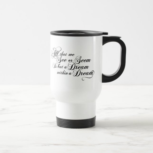 Taza De Viaje Sueño dentro de un sueño (Derecha)