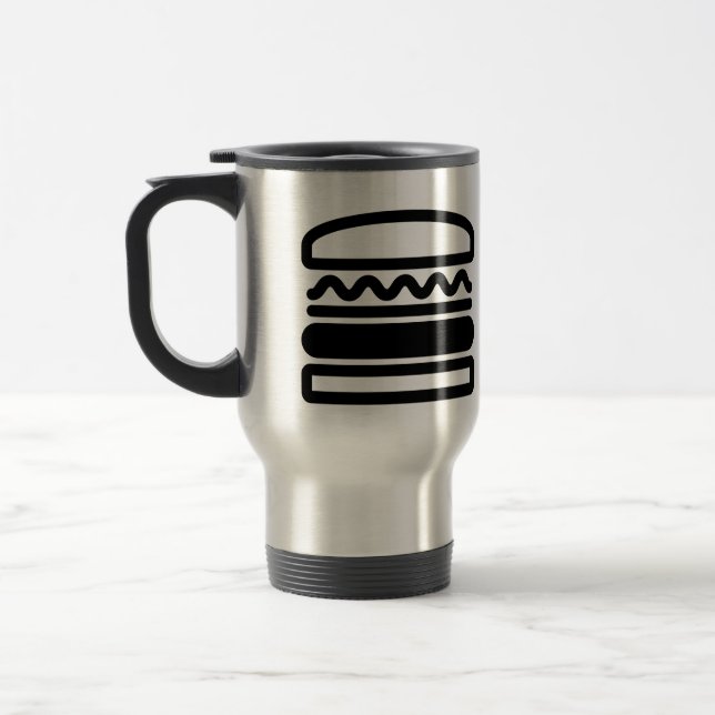Taza De Viaje Sueños de hamburguesas (Izquierda)