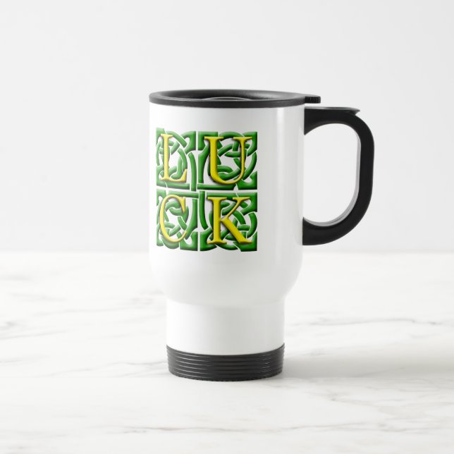 Taza De Viaje Suerte De Los Irlandeses (Derecha)