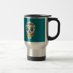Taza De Viaje Sugar Skull