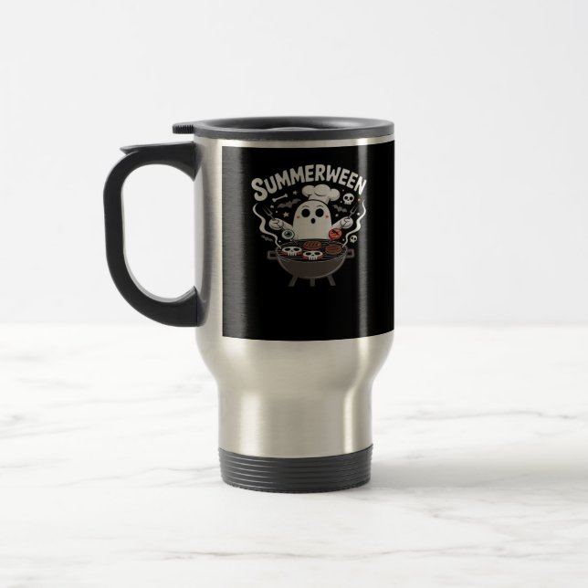 Taza De Viaje Summerween BBBQ Funny (Izquierda)