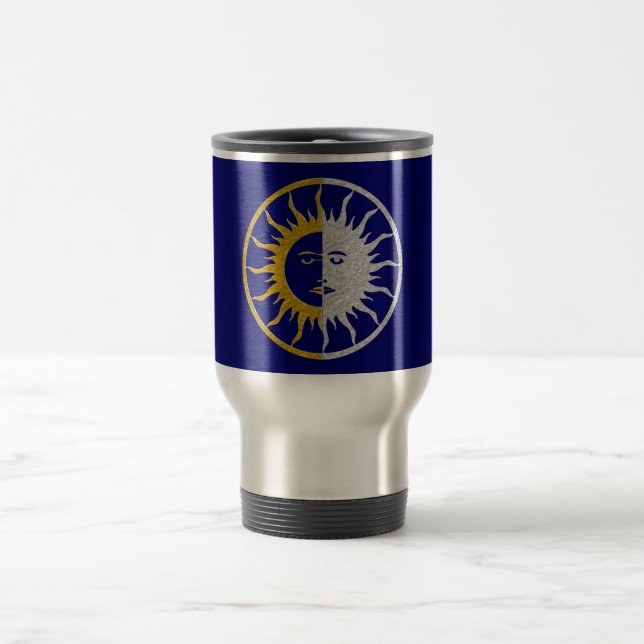 Taza De Viaje SUN & MOON Symbol - plata dorada (Centro)
