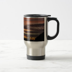 Taza De Viaje Sunser Stainless Steless Travel/Commuter Mug