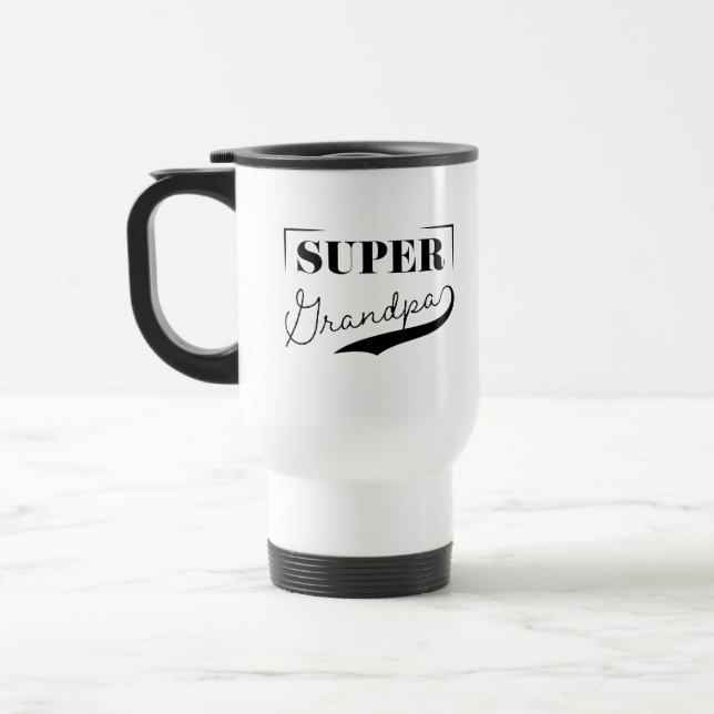 Taza De Viaje Super Abuelo (Izquierda)