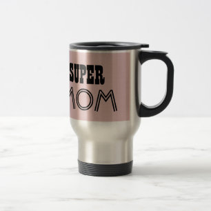 Taza De Viaje SUPER MOM Personalizado Punto 01