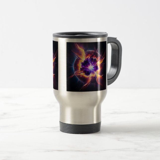 Taza De Viaje Supernova Travel/Commuter Mug, 15 oz (Anverso derecho)