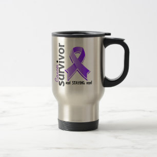 Taza De Viaje Superviviente 19 del linfoma de Hodgkin