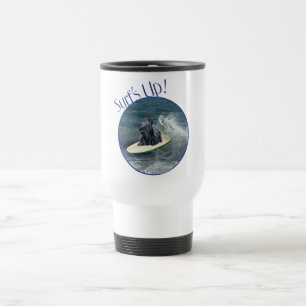 Taza de viaje Surfing Skye Terrier