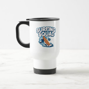 Taza De Viaje Surfing Squad