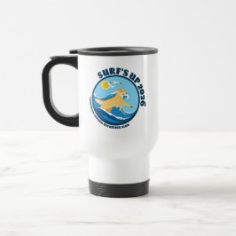 Taza De Viaje Surfs Up Golden Mug
