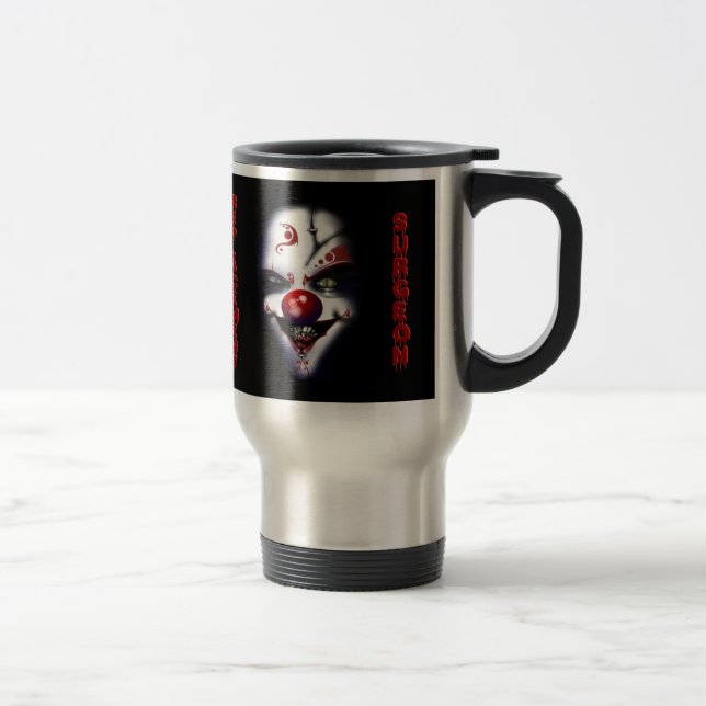 Taza De Viaje Surrujano de reemplazo - Payaso malvado (Derecha)