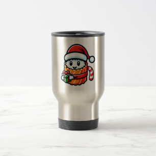 Taza De Viaje Sushi navidad - Diseño de Personalizado de comida