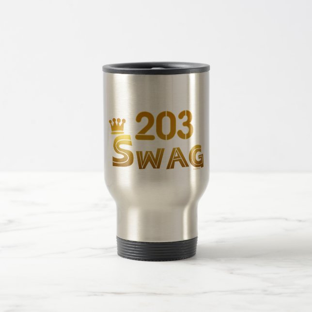 Taza De Viaje Swag de 203 Connecticut (Centro)