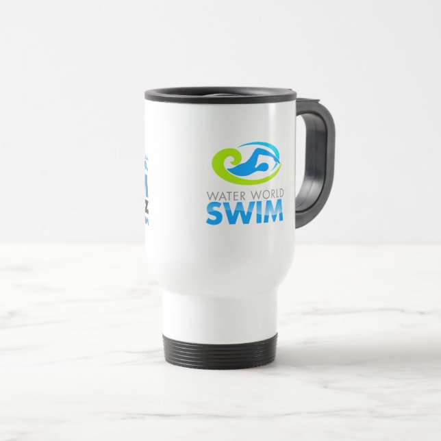 Taza De Viaje Swim Alcatraz Coffee Travel Mug (Anverso derecho)