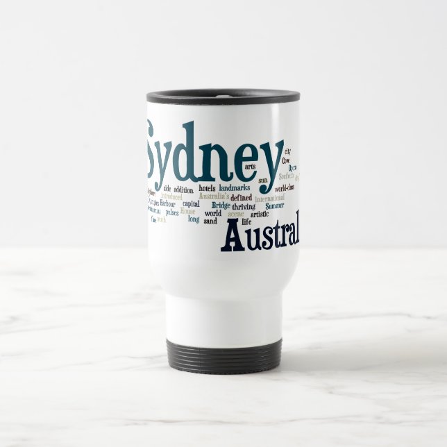 Taza De Viaje Sydney, Australia (Centro)