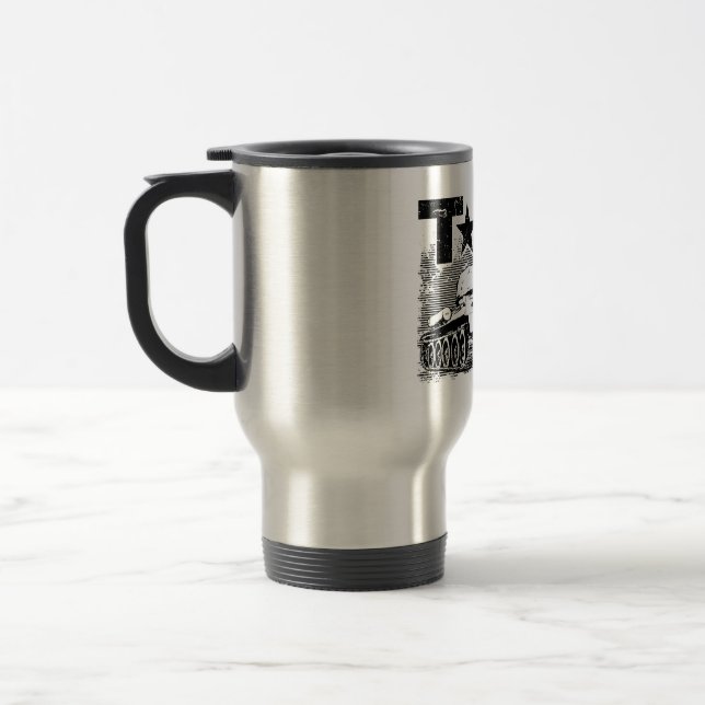 Taza De Viaje T-34-85 Tanque medio soviético (Izquierda)