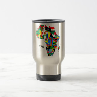 Taza De Viaje T.I.A. Diseño del mapa