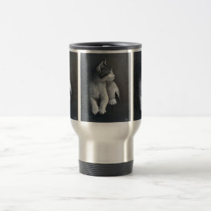 Taza De Viaje Tabby Kitten