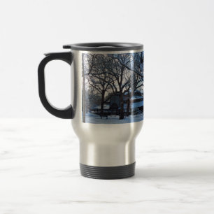 Taza De Viaje Tabernáculo por la mañana después de la nieve - Vi