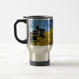 Taza De Viaje Tabernáculo y Forsythia - Viñedo de Martha