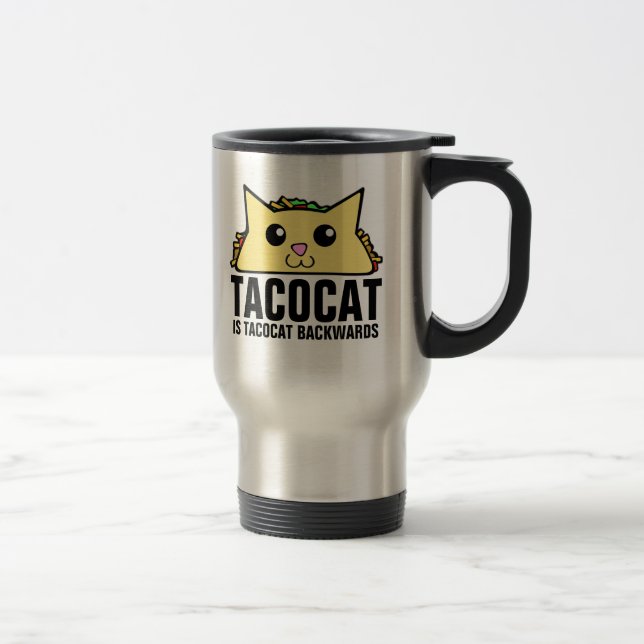 Taza De Viaje Tacocat retrocede en taquilla de viajes (Derecha)