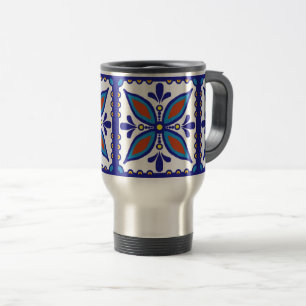 Taza De Viaje Talavera Tile